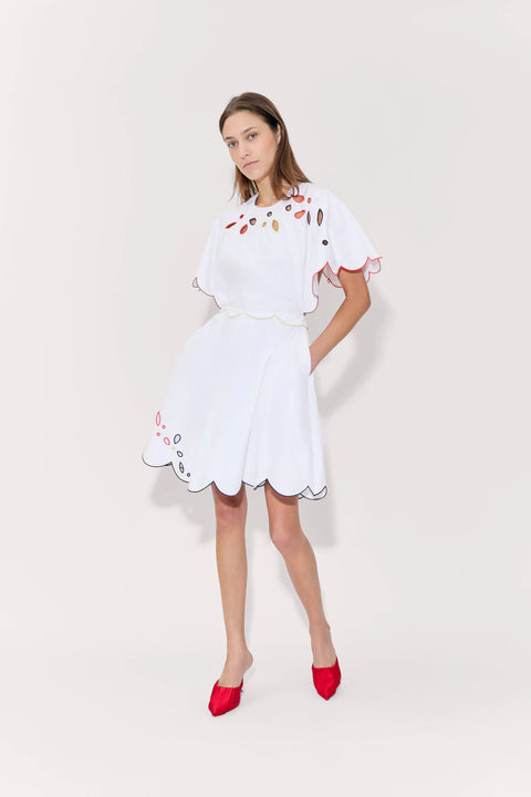 Scalloped Buttercup Dress
