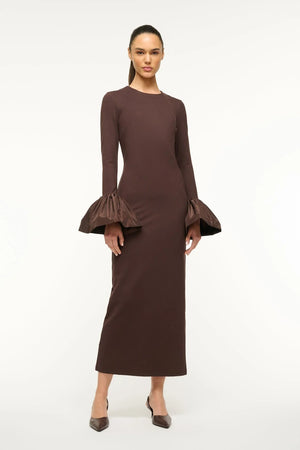 Hawthorne Maxi Dress Dark Chocolate