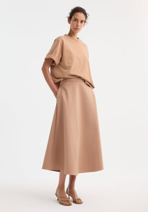 Voluminous A-Line Skirt