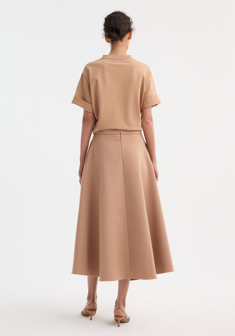 Voluminous A-Line Skirt
