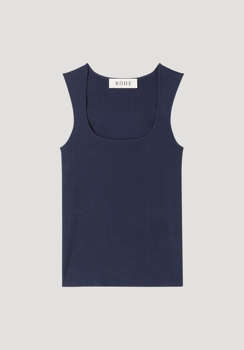 Bustier Shaped Knitted Top