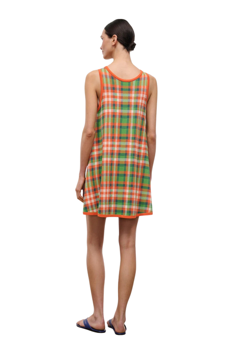 Piazza Dress Villa Plaid