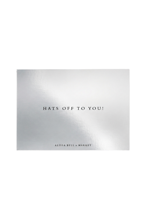 "Hats Off To You" Greeting Card