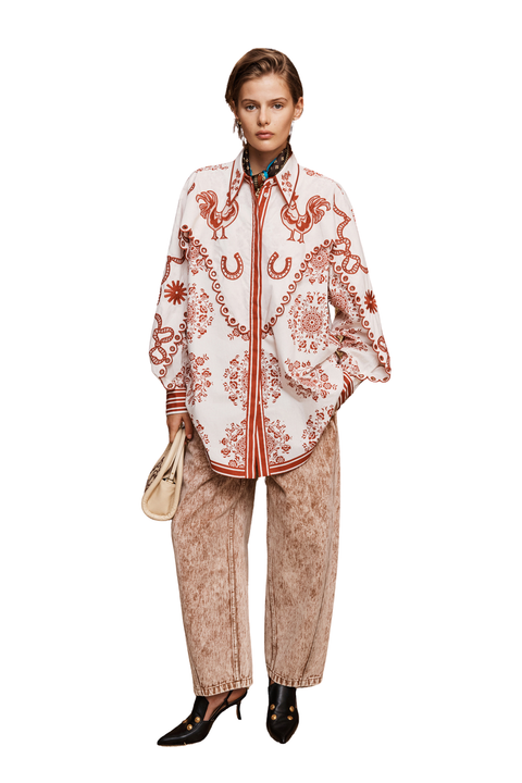 Giddy Embroidered Shirt