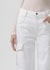 Up close look at the mink cargo jean in white