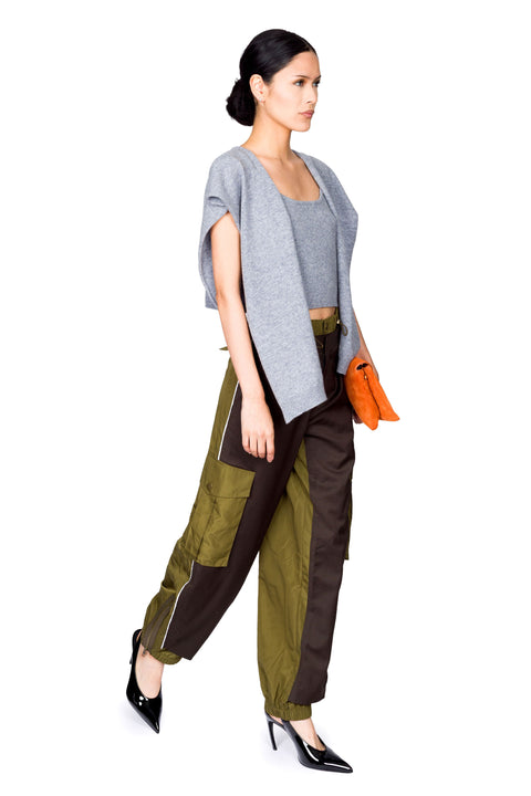 Deconstructed Suiting Cargo Pant