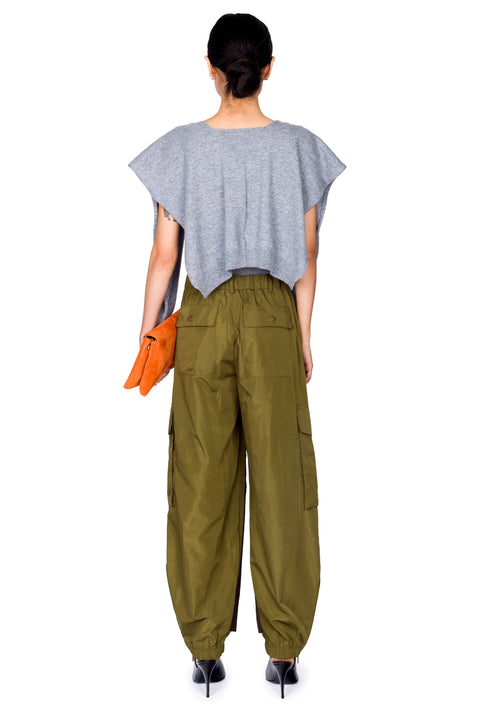 Deconstructed Suiting Cargo Pant