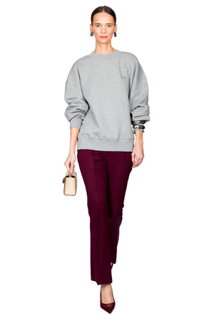 Long Sleeve Round Neck Sweatshirt