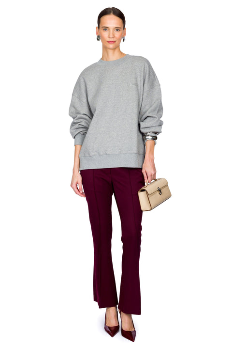 Long Sleeve Round Neck Sweatshirt