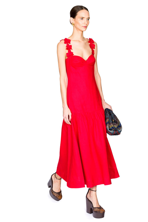 Ser Arte Embellished Maxi Dress