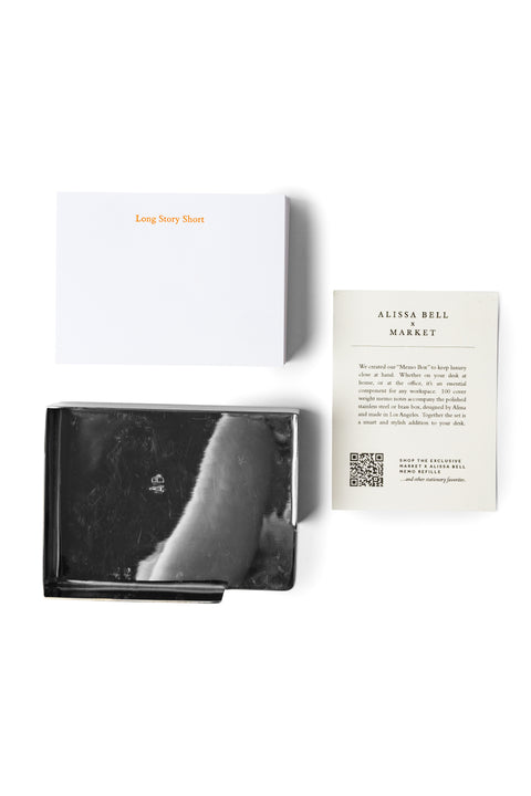 "Long Story Short" Memo Box