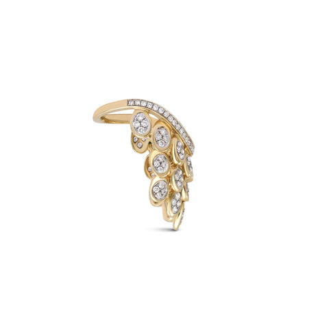 Diamond Blossom Ring .68CT 14K