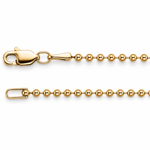 Gold Bead Chain 3mm