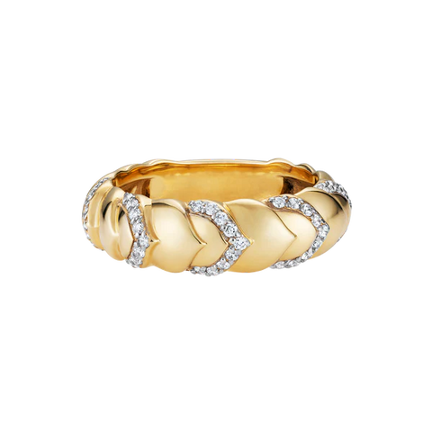Cobra Stackable Diamond Ring