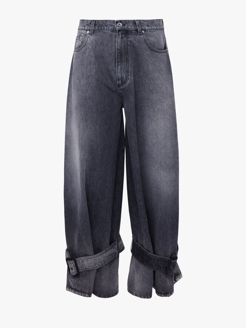 Buckled Cuff Jeans