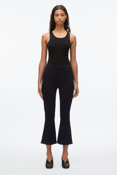 Pull On Cropped Kickflare Pant