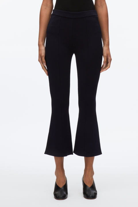 Pull On Cropped Kickflare Pant