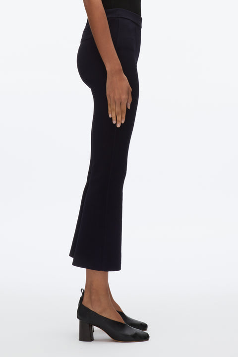 Pull On Cropped Kickflare Pant