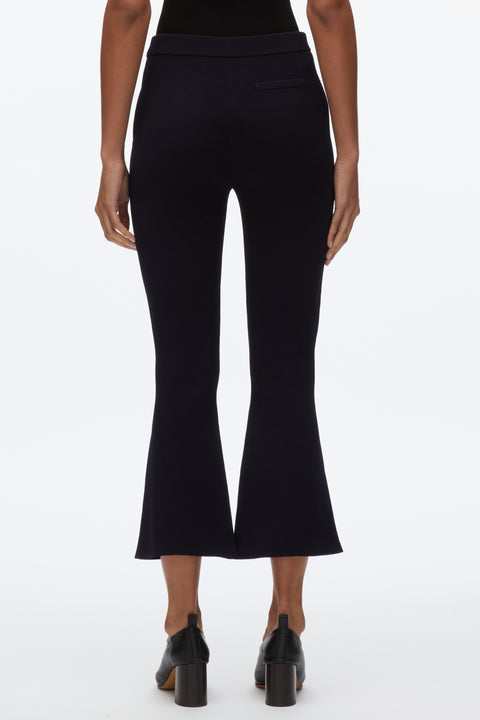 Pull On Cropped Kickflare Pant