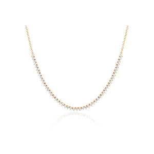 Diamond Segment Necklace