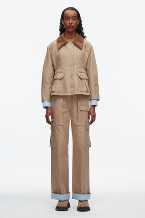 Utility Cargo Pant With Combo Cuff