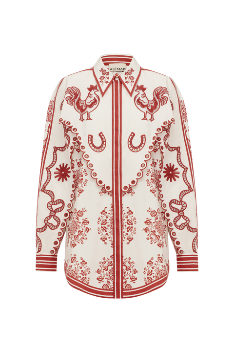 Giddy Embroidered Shirt