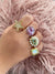 14K YG Green Tourmaline And Pearl Ring