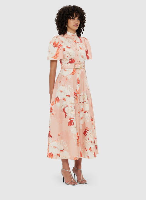 Bianca Short Sleeve Midi Dress