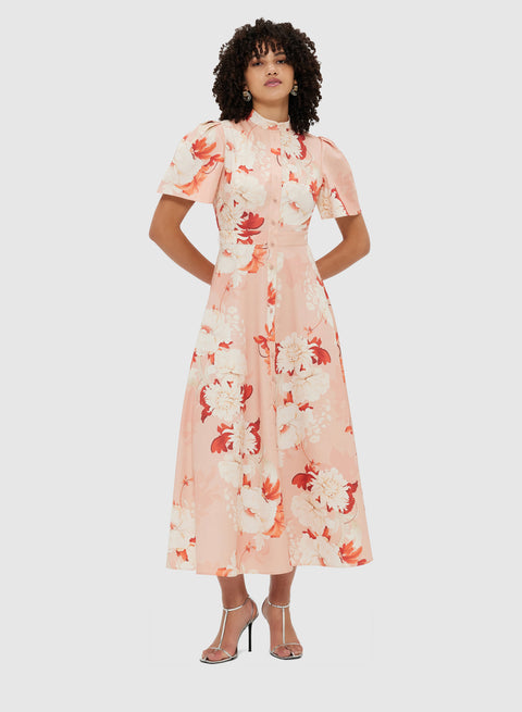 Bianca Short Sleeve Midi Dress