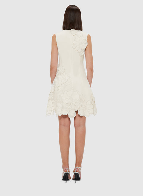 Chloe Applique Sleeveless Mini Dress