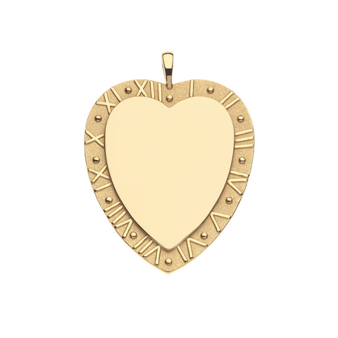 Across All Time Heart Pendant