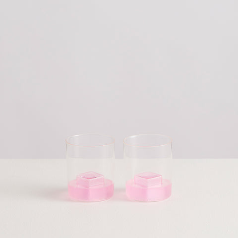 Pink Ice Goblets