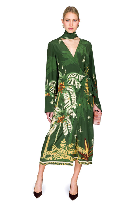 Eternity Begins Wrap Dress