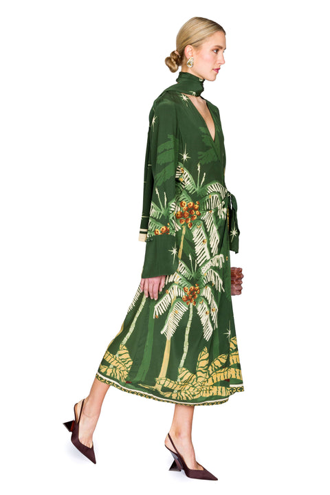 Eternity Begins Wrap Dress