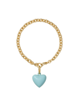 The Mini Puffy Heart Bracelet