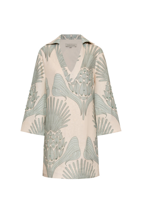 Aziza Mia Embroidered Mini Tunic