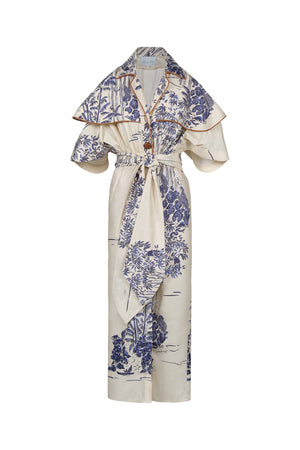 Paper Flower Trenchcoat