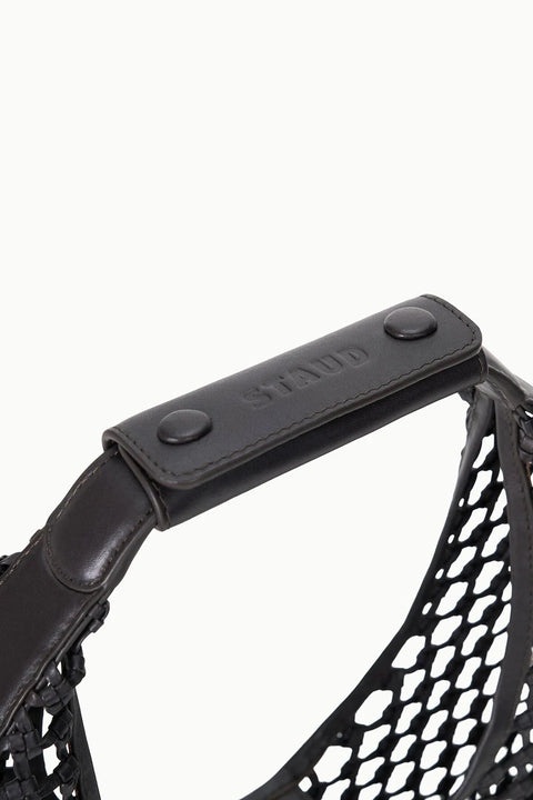 Moon Hand-Knotted Tote Bag Espresso