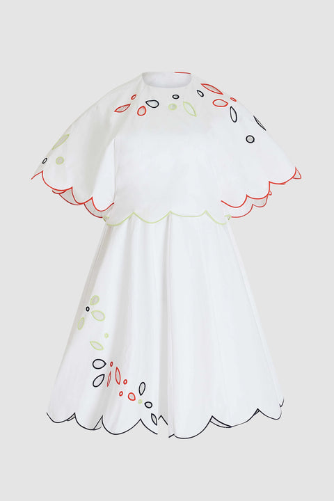 Scalloped Buttercup Dress