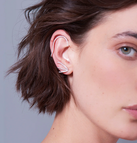 Queen Wave Ear Jewel