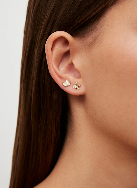 Nano Crab Stud Earring