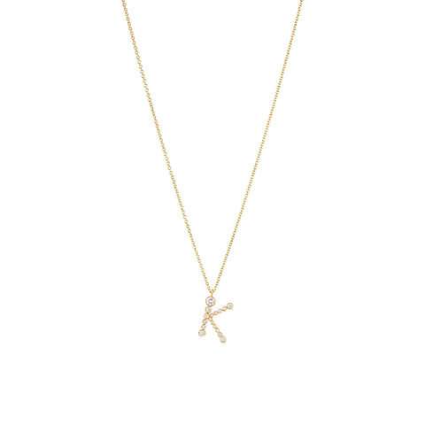 Soprano 'K' Necklace