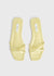 Satin Crossover Slides