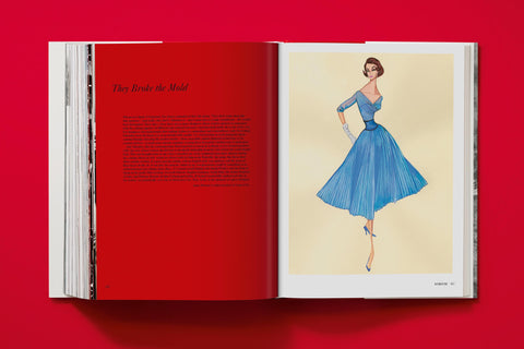 Inside page of coffee table book "Valentino: A Grand Italian Epic"
