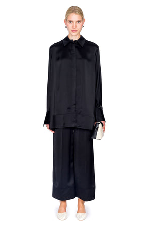 Satin Drawstring Trouser