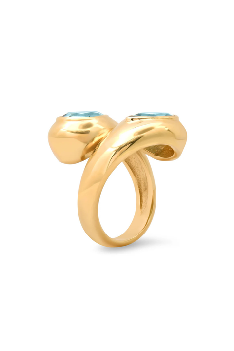 Topaz Moi et Toi Ring
