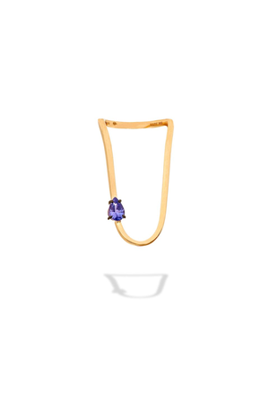 Aurora Ring with Pear Tanzanite