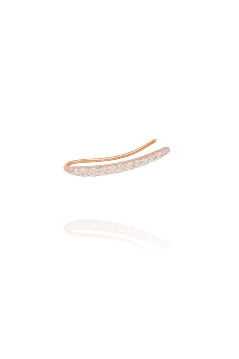 Diamond Ocean Tide Earring