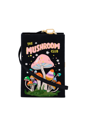 The Mushroom Club Strapped Clutch