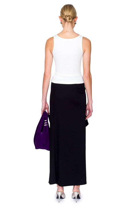 Crystal Pendant Cascade Skirt